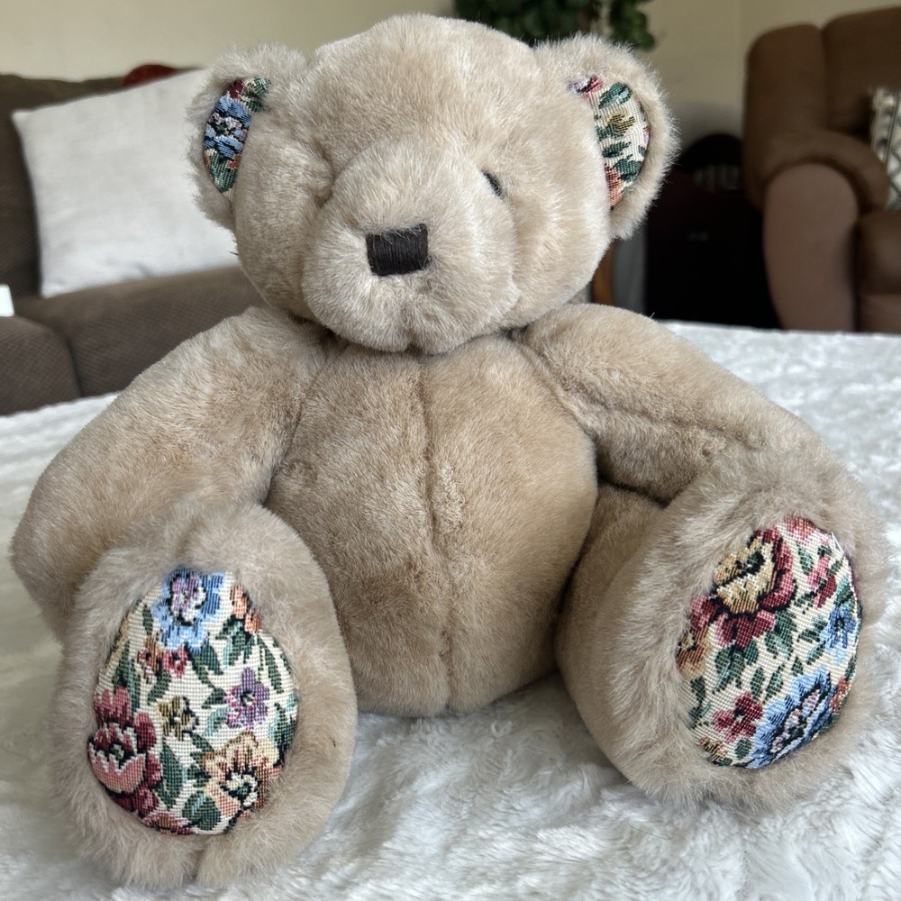 Westcliff‎ Collection Teddy Bear Plush Tapestry Feet & Ears Country Cottage